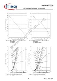 IKW40N65F5AXKSA1 Datasheet Page 8