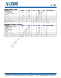 IL 710V-1E Datasheet Page 2