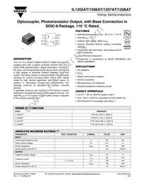 IL1205AT Datasheet Cover