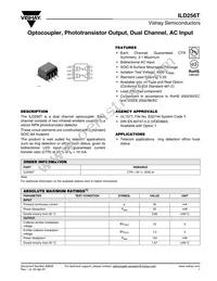 ILD256T Datasheet Cover