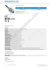 IMB08-02BPSVU2K Datasheet Page 2