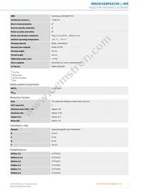 IME08-02BPSZC0S Datasheet Page 3