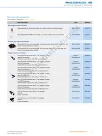 IME08-02BPSZC0S Datasheet Page 5