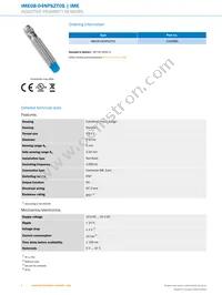 IME08-04NPSZT0S Datasheet Page 2