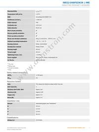 IME12-04BPSZW2K Datasheet Page 3