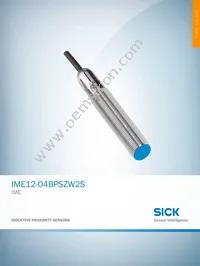 IME12-04BPSZW2S Cover