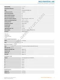 IME12-08NPOZC0S Datasheet Page 3