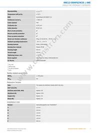 IME12-08NPSZW2S Datasheet Page 3