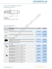 IME18-05BPOZC0S Datasheet Page 5