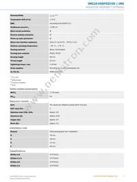IME18-05BPSZC0S Datasheet Page 3