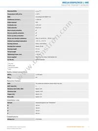 IME18-05BPSZW2S Datasheet Page 3