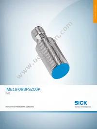 IME18-08BPSZC0K Cover