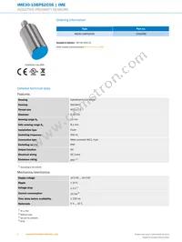 IME30-10BPSZC0S Datasheet Page 2