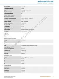IME30-15BPOZC0K Datasheet Page 3