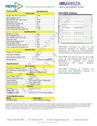IMU480ZA-209 Datasheet Page 2