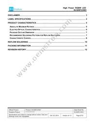 IN-505FCHWV Datasheet Page 2