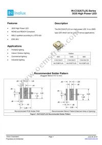 IN-C33BTLR Datasheet Cover