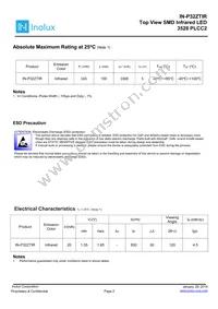 IN-P32ZTIR Datasheet Page 2