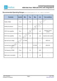 IN-PI42TASPRPGPB Datasheet Page 4