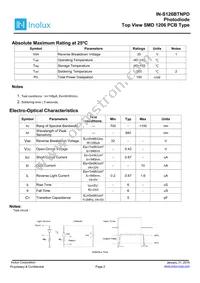IN-S126BTNPD Datasheet Page 2