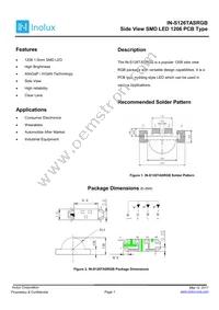 IN-S126TASRGB Datasheet Cover