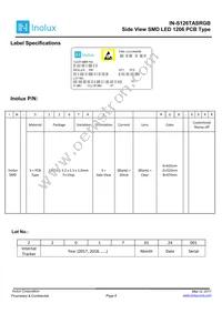 IN-S126TASRGB Datasheet Page 6