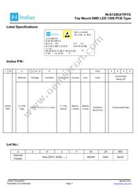 IN-S128DATRYG Datasheet Page 7