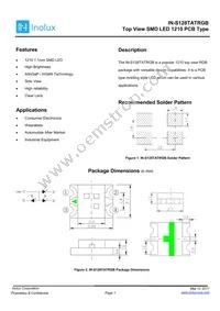 IN-S128TATRGB Datasheet Cover