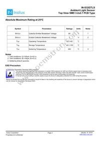 IN-S32GTLS Datasheet Page 3