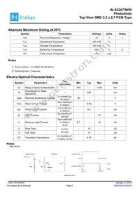 IN-S32GTNPD Datasheet Page 2