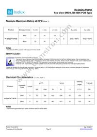 IN-S66DAT5R5B Datasheet Page 2