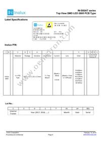 IN-S85ATY Datasheet Page 9