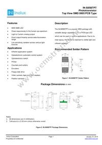 IN-S85BTPT Datasheet Cover