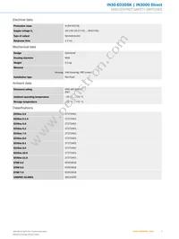 IN30-E0305K Datasheet Page 3