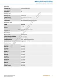 IN40-E0101K Datasheet Page 3