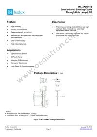 INL-3AHIR15 Datasheet Cover