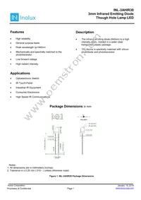 INL-3AHIR30 Datasheet Cover