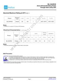 INL-5AHIR30 Datasheet Page 2