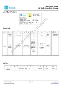INND-SS40WCG Datasheet Page 10