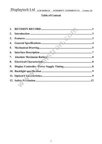 INT024BTFT-TS Datasheet Page 3