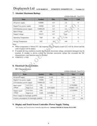 INT035TFT-TS Datasheet Page 9