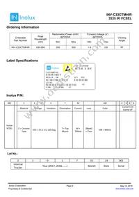 INV-C33CTMHIR Datasheet Page 6