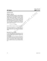 IP1001TR Datasheet Page 12
