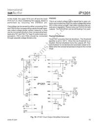 IP1201TR Datasheet Page 15