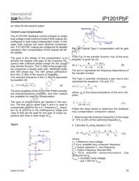 IP1201TRPBF Datasheet Page 19