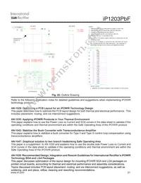IP1203TRPBF Datasheet Page 21