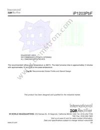 IP1203TRPBF Datasheet Page 23