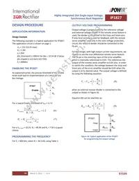 IP1827TRPBF Datasheet Page 19