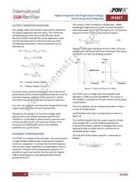 IP1827TRPBF Datasheet Page 21