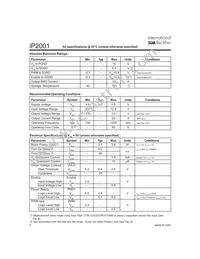 IP2001TR Datasheet Page 2